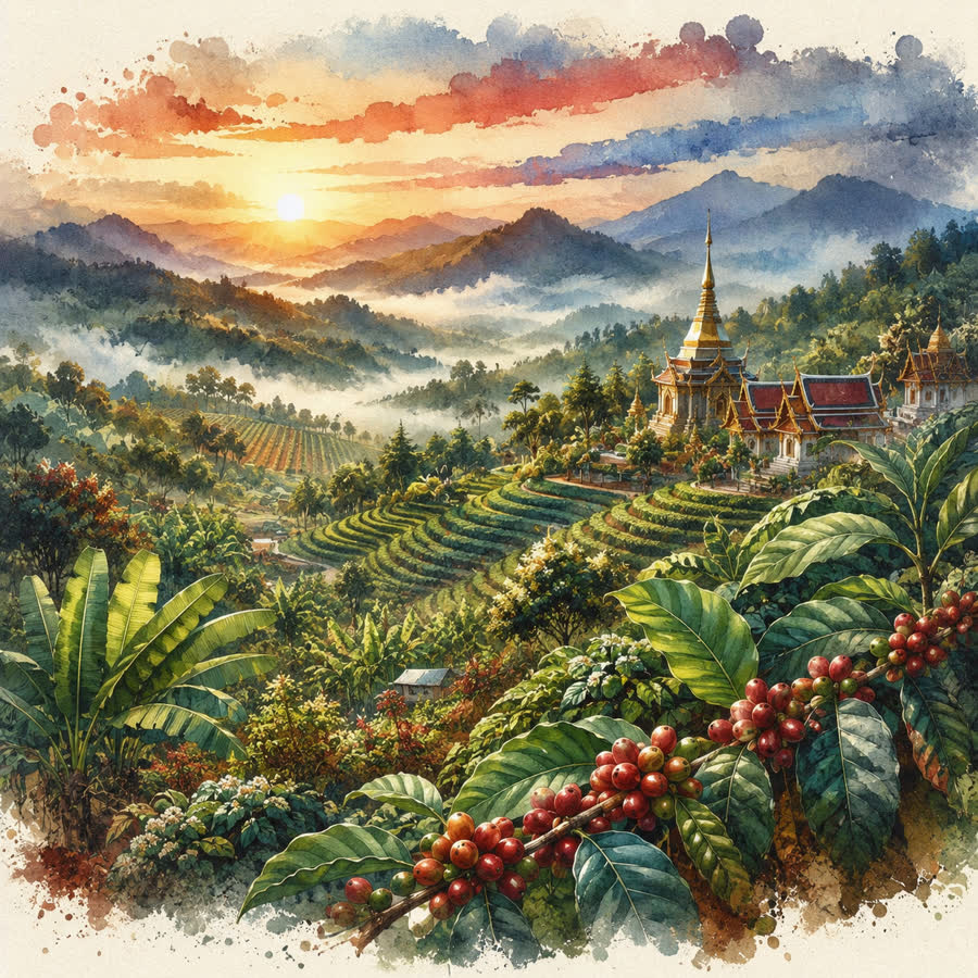 Paysage Thaïlande