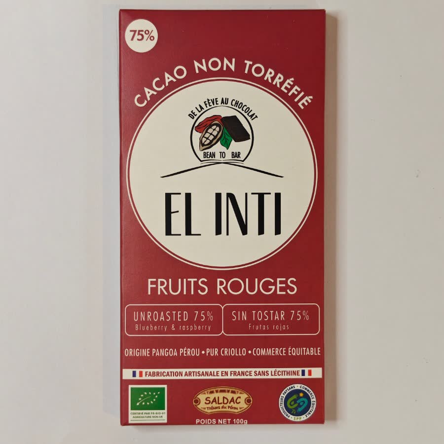 Chocolat Cru — Cru Fruits Rouges