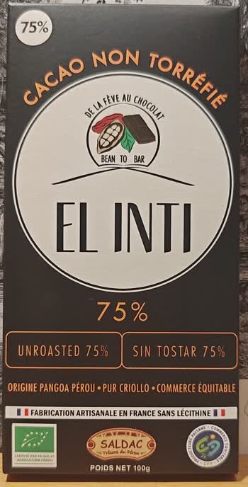 Chocolat Cru — Cru 75